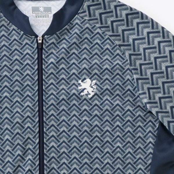 Short sleeve jersey wadachi print dark navy