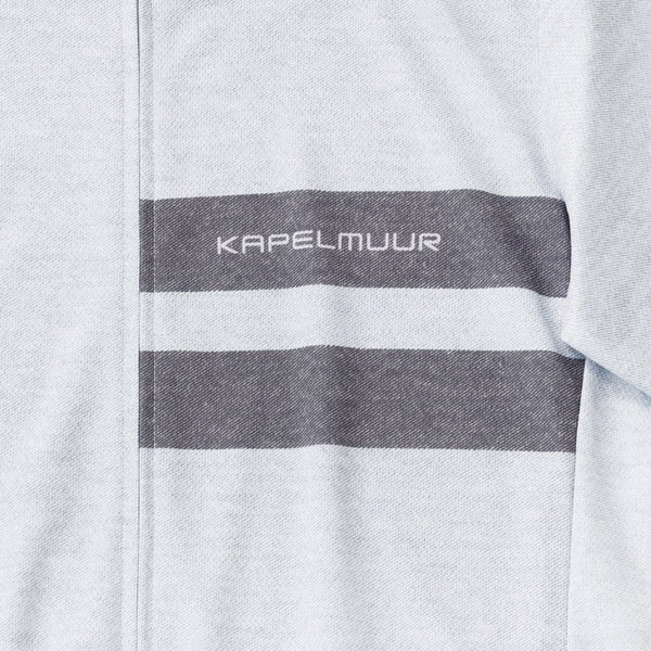 Short sleeve jersey with denim print