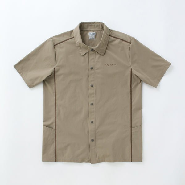 stretch water repellent work shirt