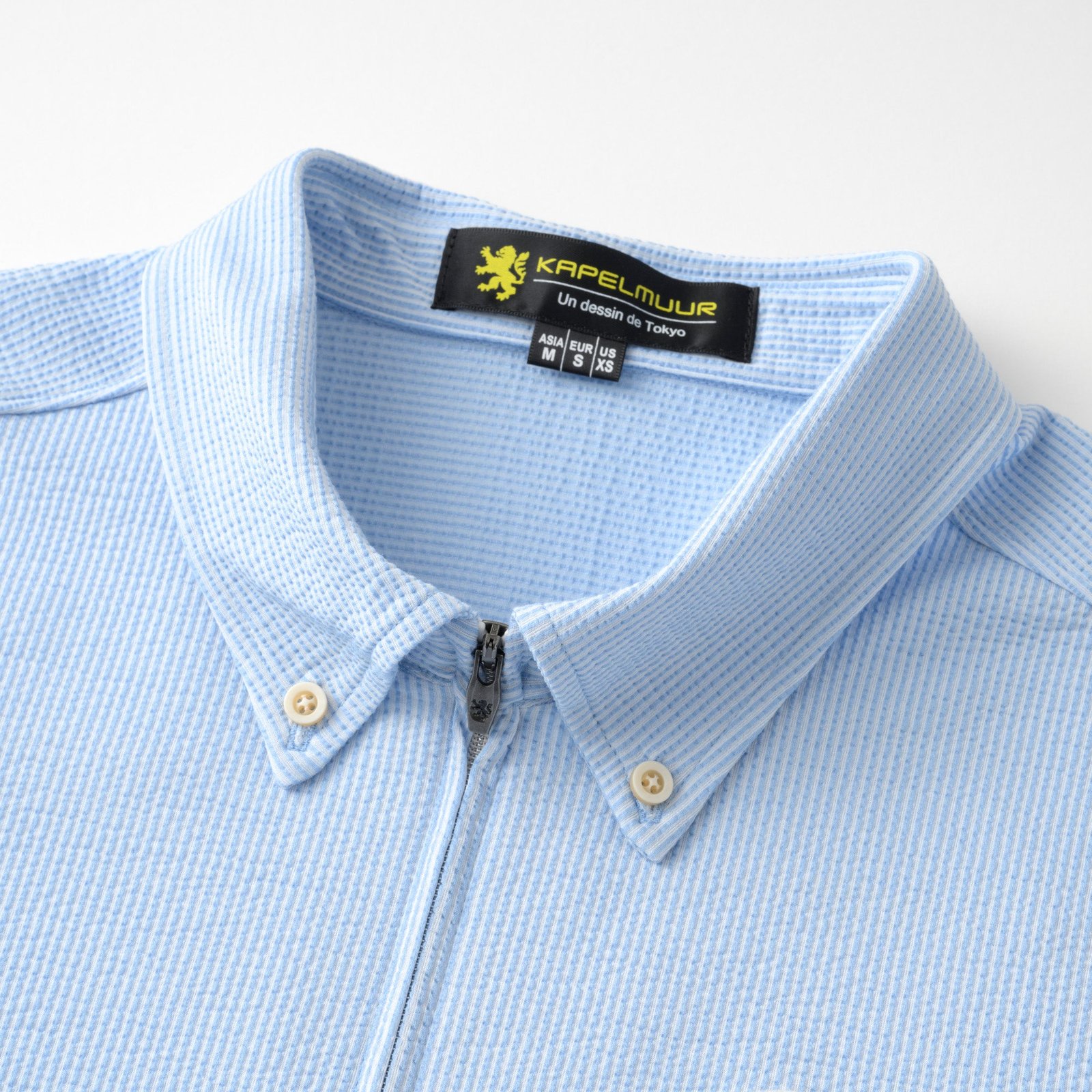 【直営店限定】半袖シャツジャージ　シアサッカー