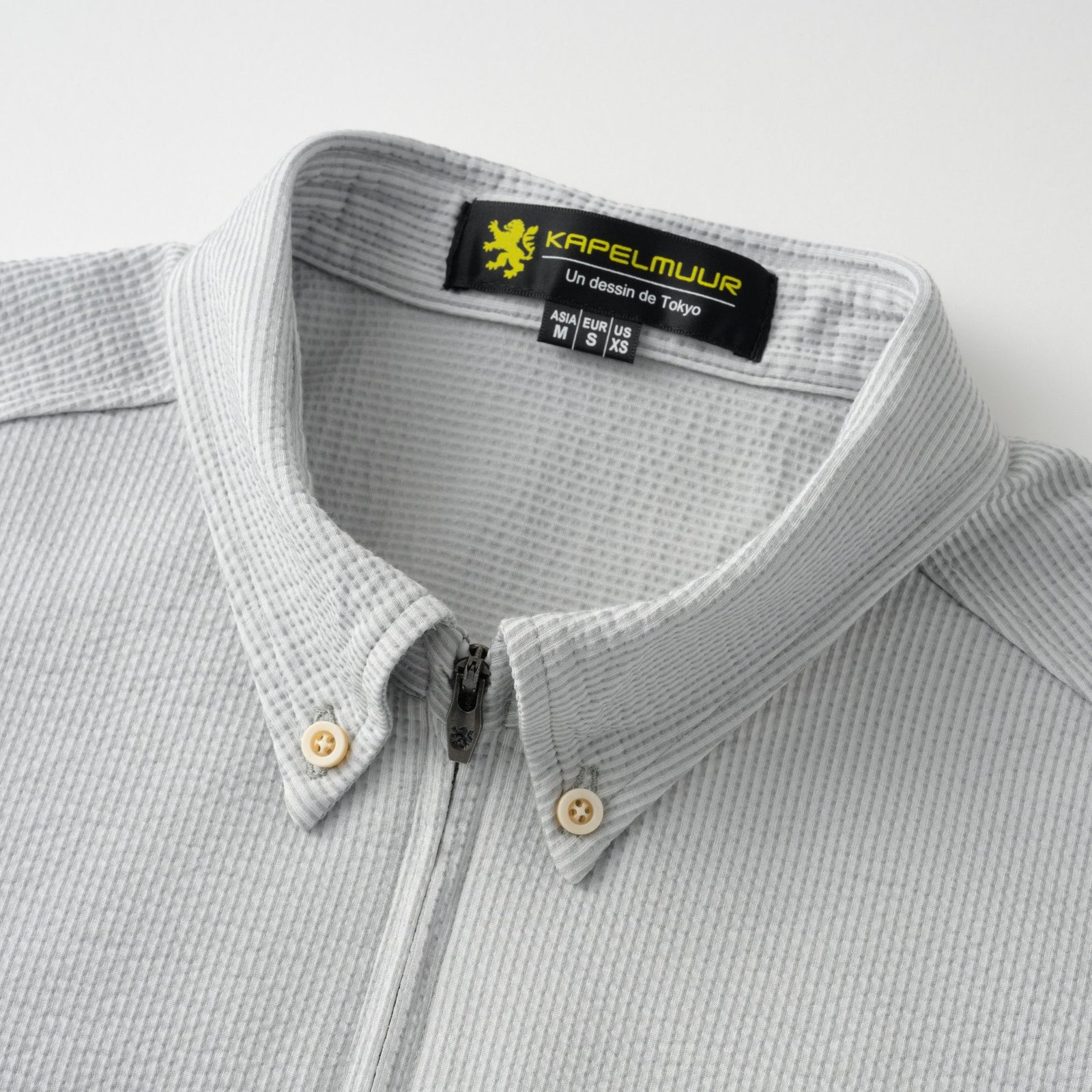 【直営店限定】半袖シャツジャージ　シアサッカー