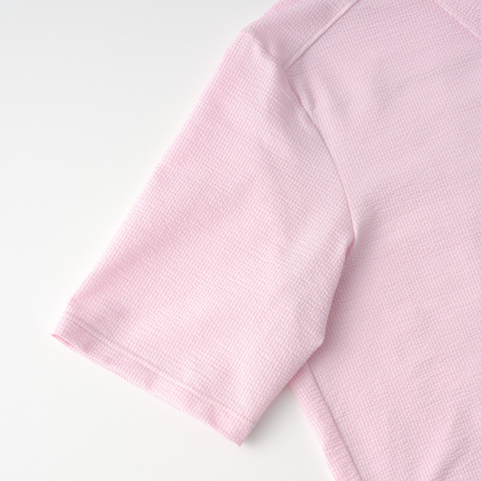 【直営店限定】半袖シャツジャージ　シアサッカー