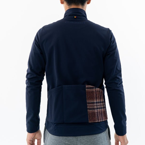 防風切替ジャケット　リバーチェック