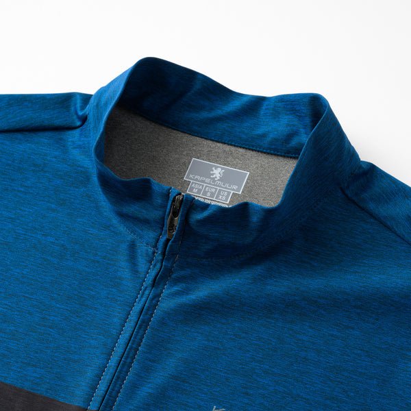 5-pocket heather grey jersey