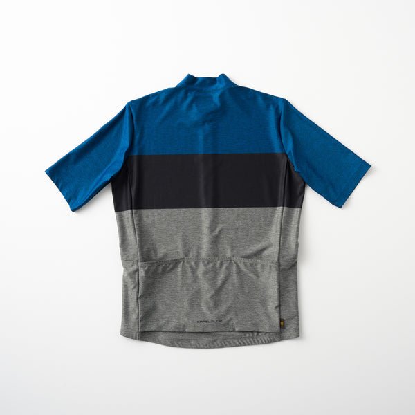 5-pocket heather grey jersey