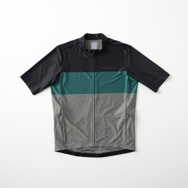 5-pocket heather grey jersey