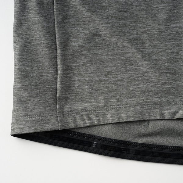 5-pocket heather grey jersey