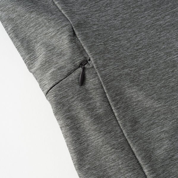 5-pocket heather grey jersey
