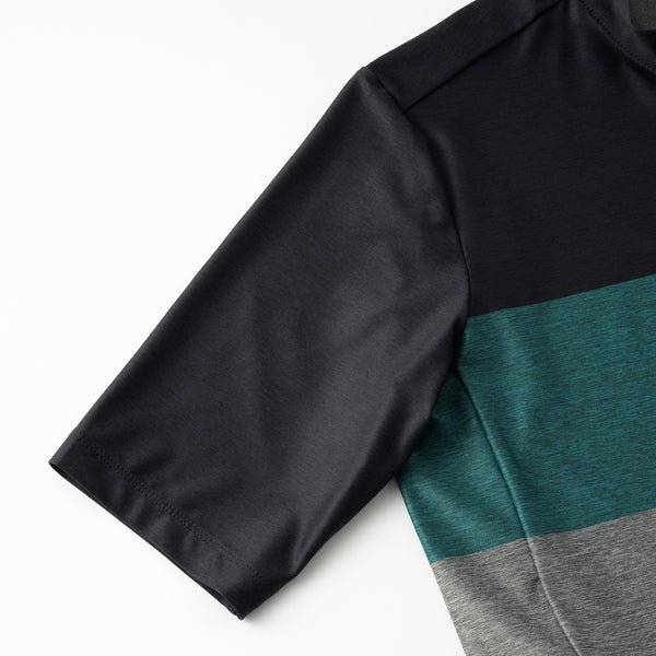 5-pocket heather grey jersey