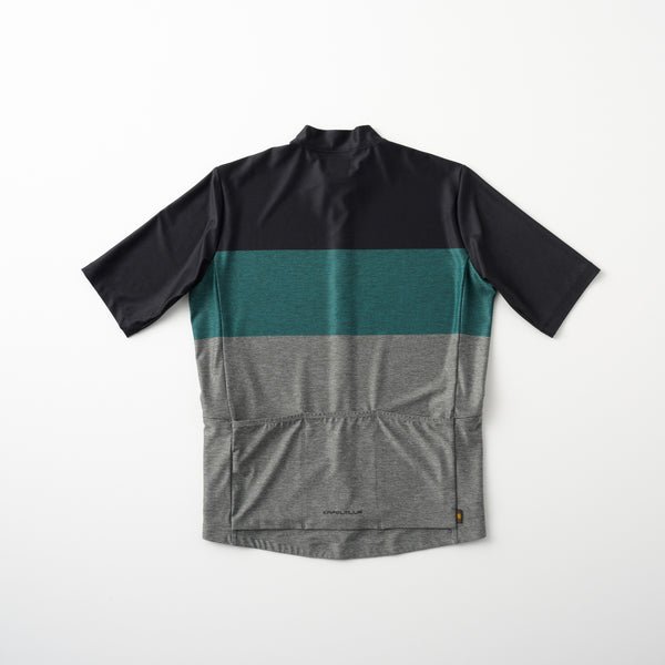 5-pocket heather grey jersey