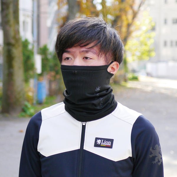 シームレスマスク　コンフォート　ブラック（ネックウォーマー）