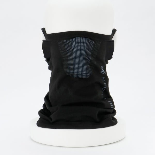 シームレスマスク　コンフォート　ブラック（ネックウォーマー）