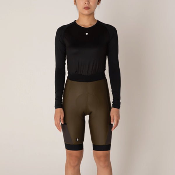 レディース　長袖メッシュアンダーウエア