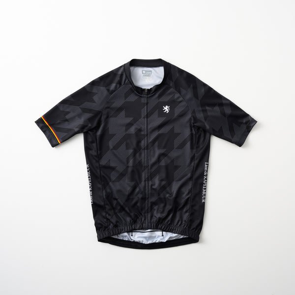 Printed short sleeve jersey oblique