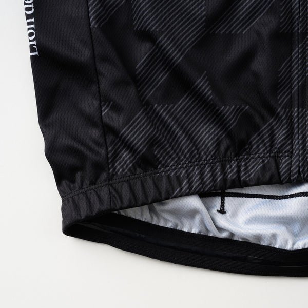 Printed short sleeve jersey oblique