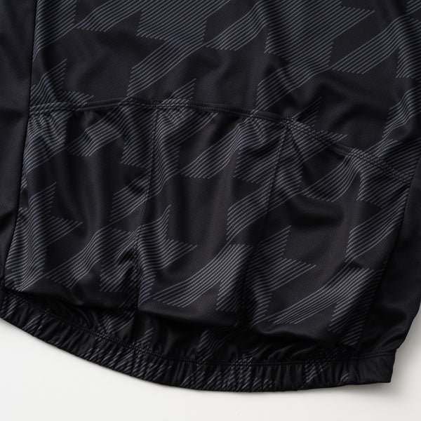 Printed short sleeve jersey oblique