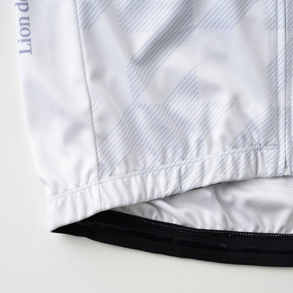 Printed short sleeve jersey oblique