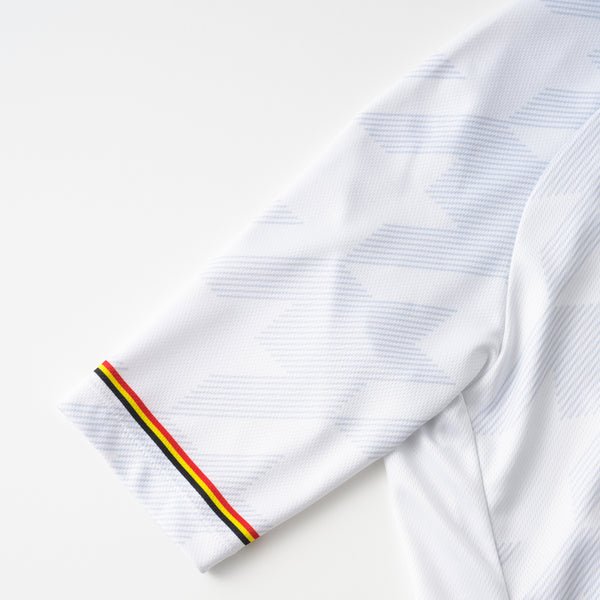 Printed short sleeve jersey oblique