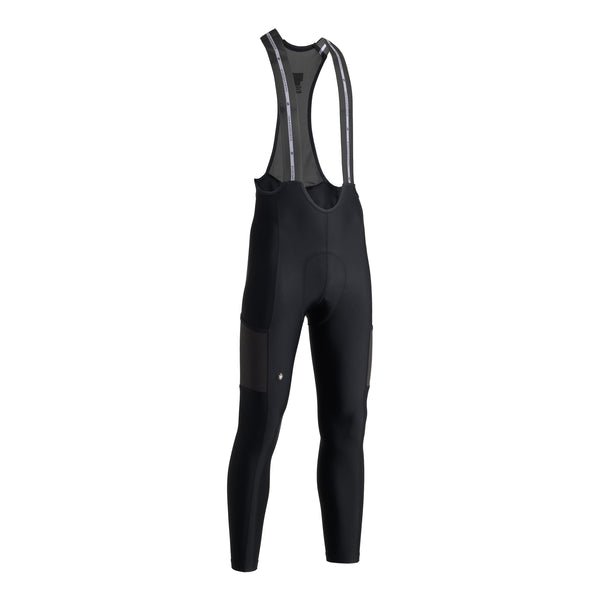 ビブタイツ　クロスオーバー　ゴールドパッド