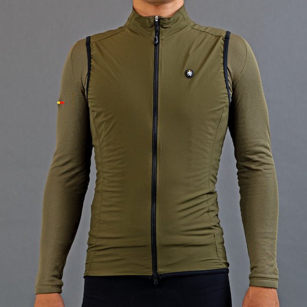 stretch wind vest fragment